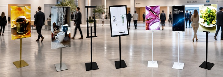 I 型海報展示架